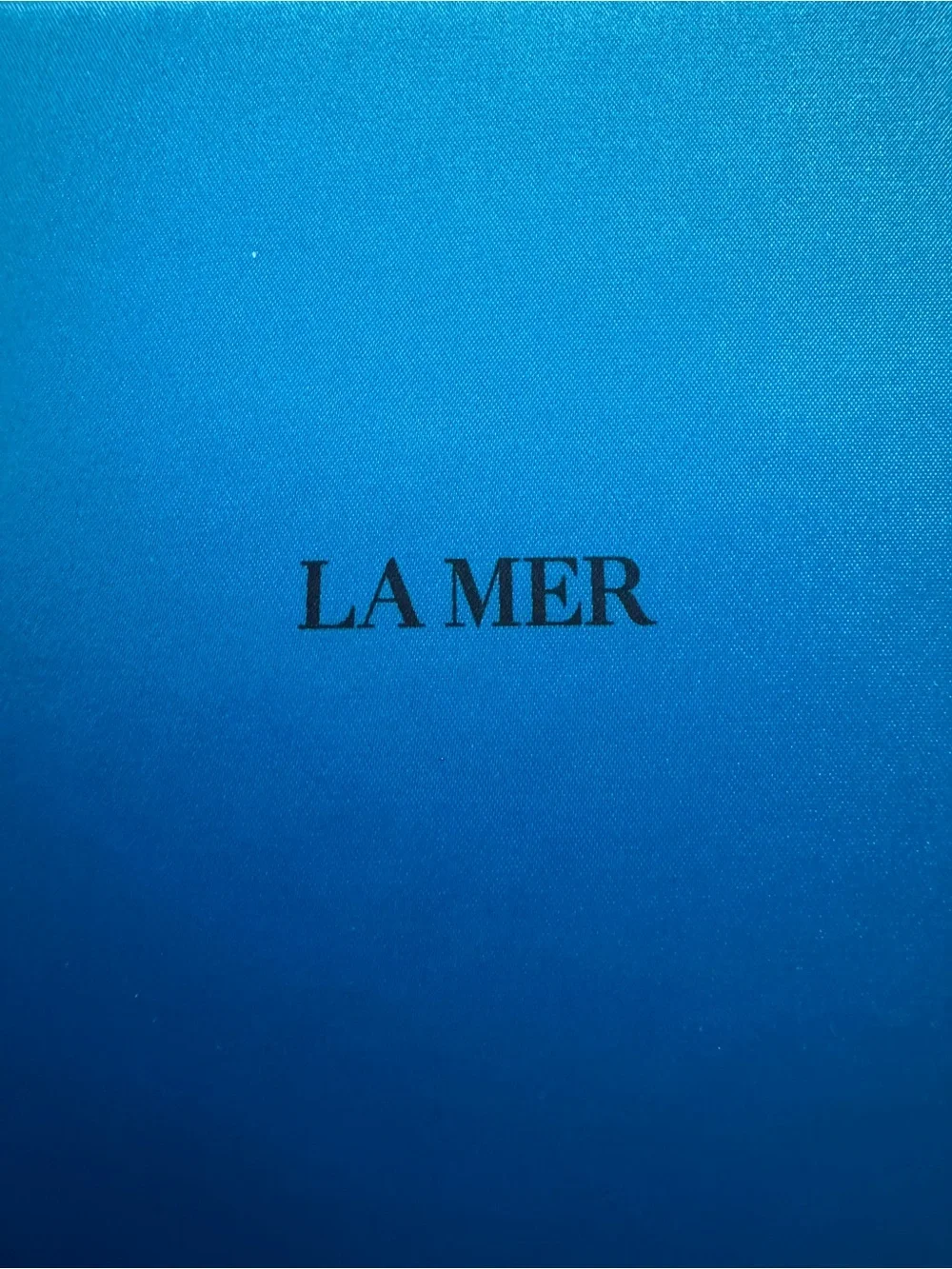 La Mer 💯% Authentic Satiny/Velvety  Cosmetics, makeup or Accessory storage box